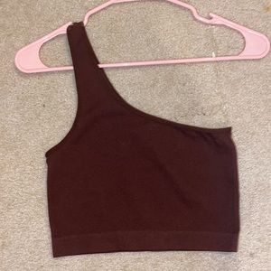 Bozzolo: One Shoulder Crop Top